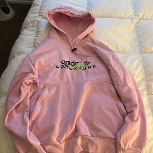 Adidas Light Pink Adventure Hoodie